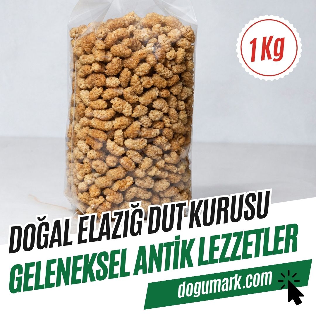 Doğal Elazığ Dut Kurusu - (1 Kg)