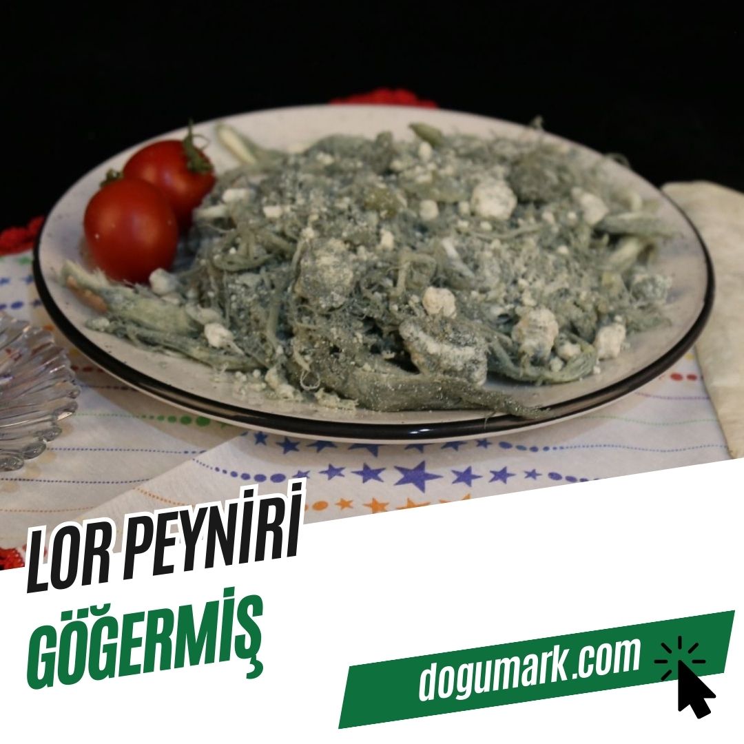 Göğermiş Lor Peyniri - %30 Küflü - Yeşil (1 Kg)