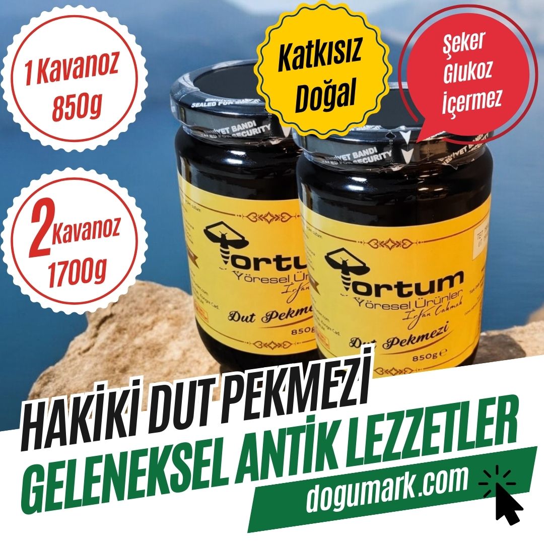 Hakiki Dut Pekmezi (1700g) - Katkısız Doğal Şekersiz Glukozsuz