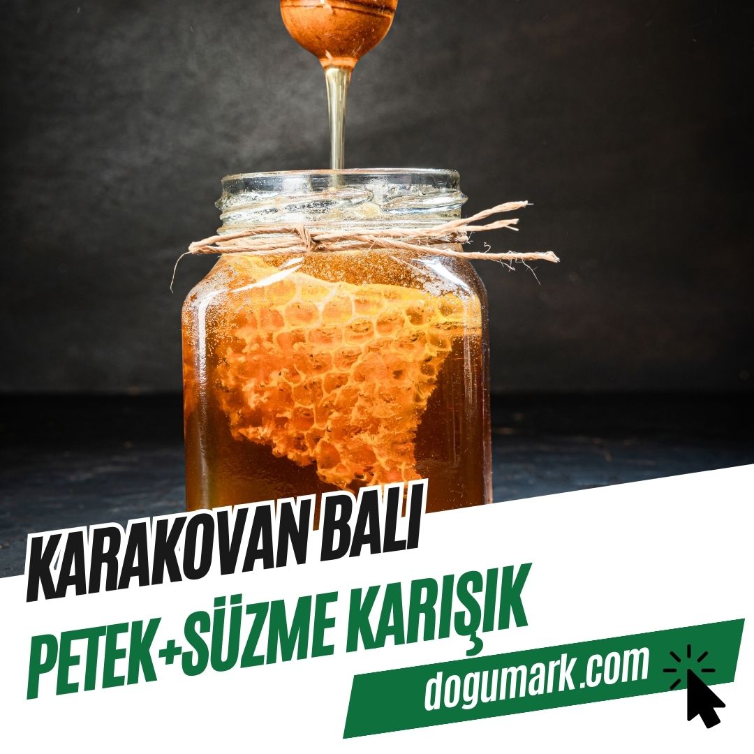 Karakovan Balı Petek+Süzme Karışık (2 Kg)