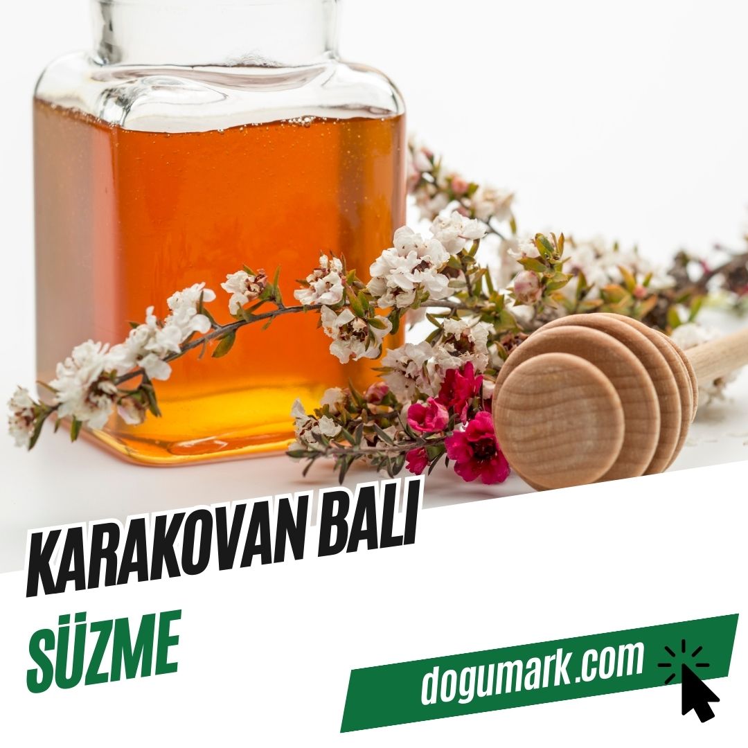 Karakovan Süzme Balı - %100 Şekersiz (850g)