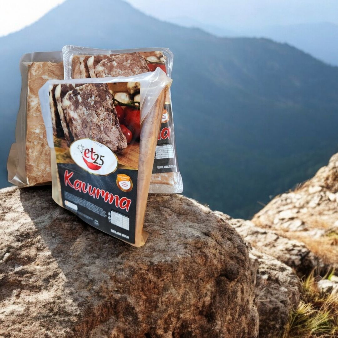 Katkısız Hakiki Dana Et Kavurma (1260-1380g Arası) 3 Paket