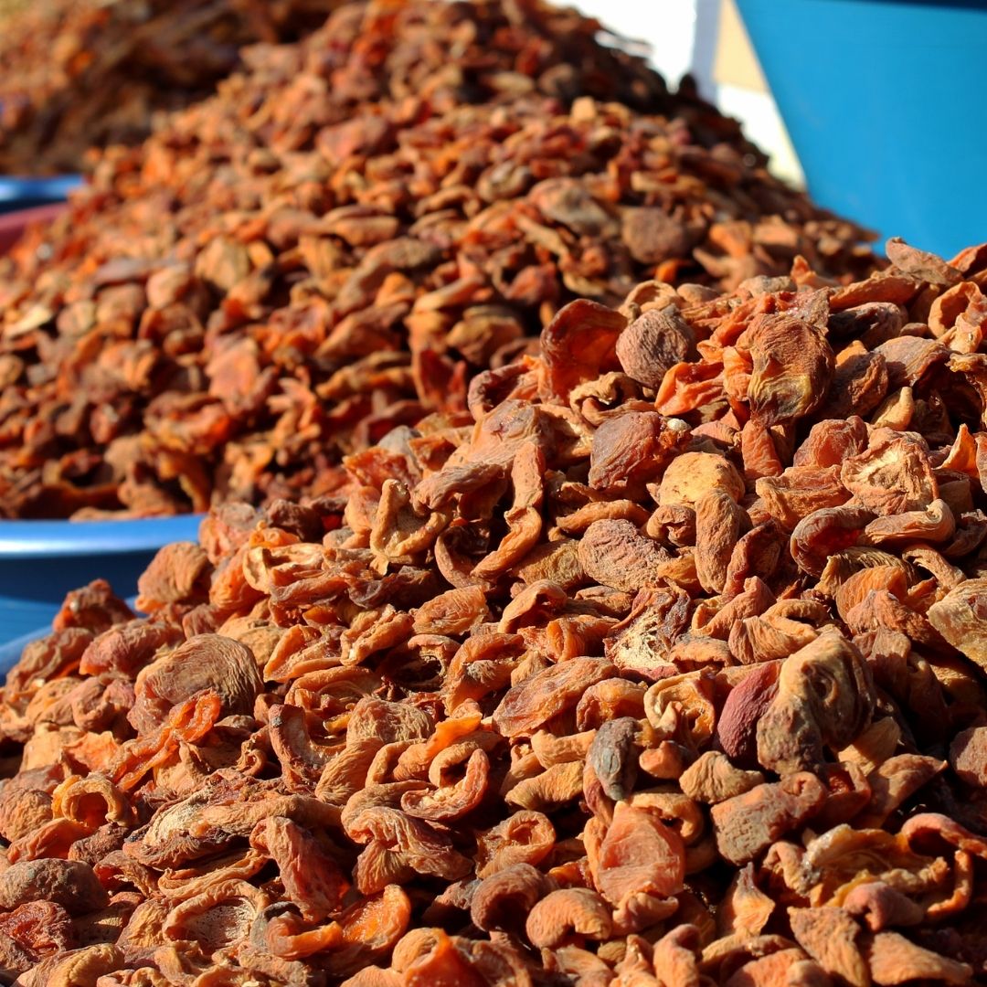 Kuru Kayısı Kabuk - 1 Kg (Hoşaflık Aşma - Tatlı)