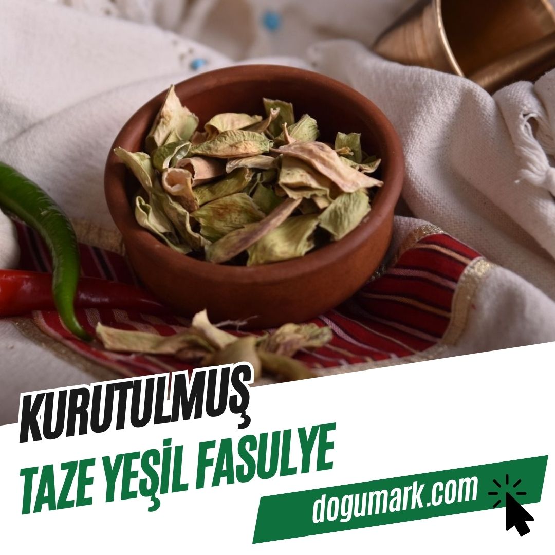 Kurutulmuş Taze Yeşil Fasulye (500g)