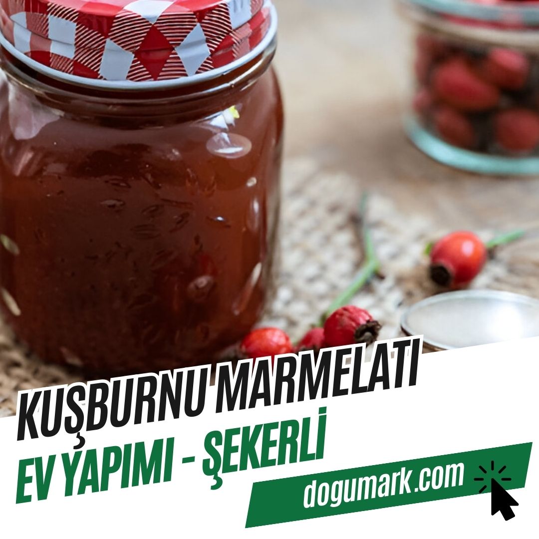 Kuşburnu Marmelatı - Ev Yapımı - Şekerli (660cc-Net500g℮)