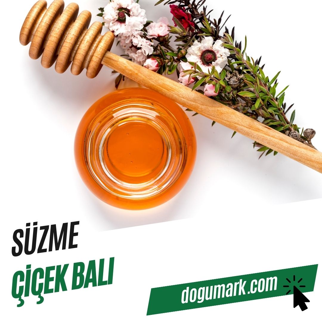 Süzme Çiçek Balı (3 Kg)