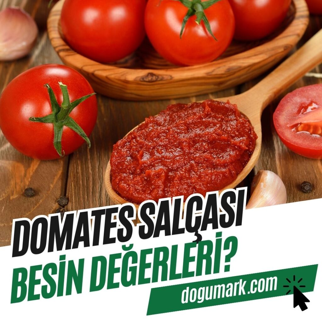 Domates Salçası Besin Değerleri
