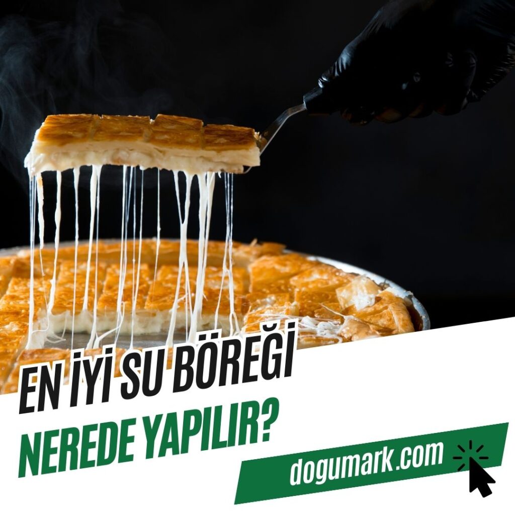 En iyi Su Böreği Nerede Yapılır