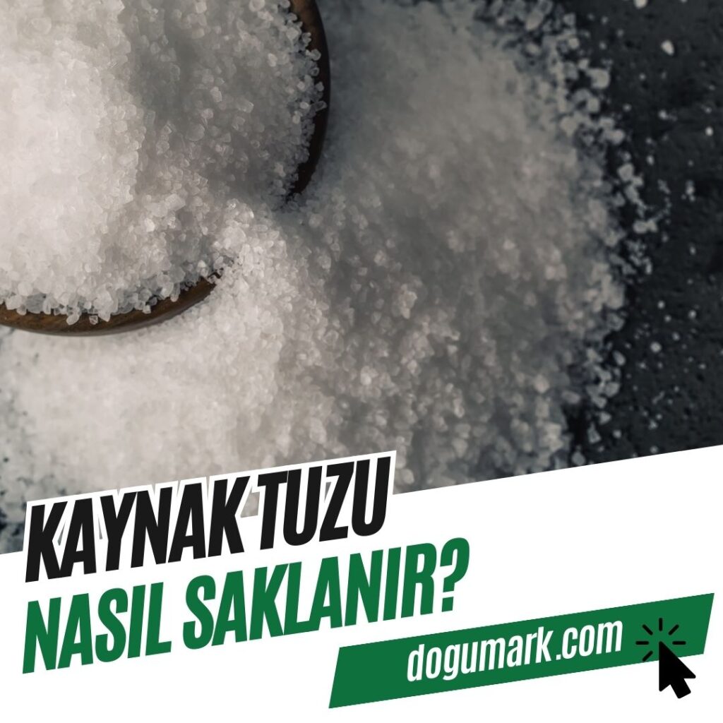 Kaynak Tuzu Nasıl Saklanır