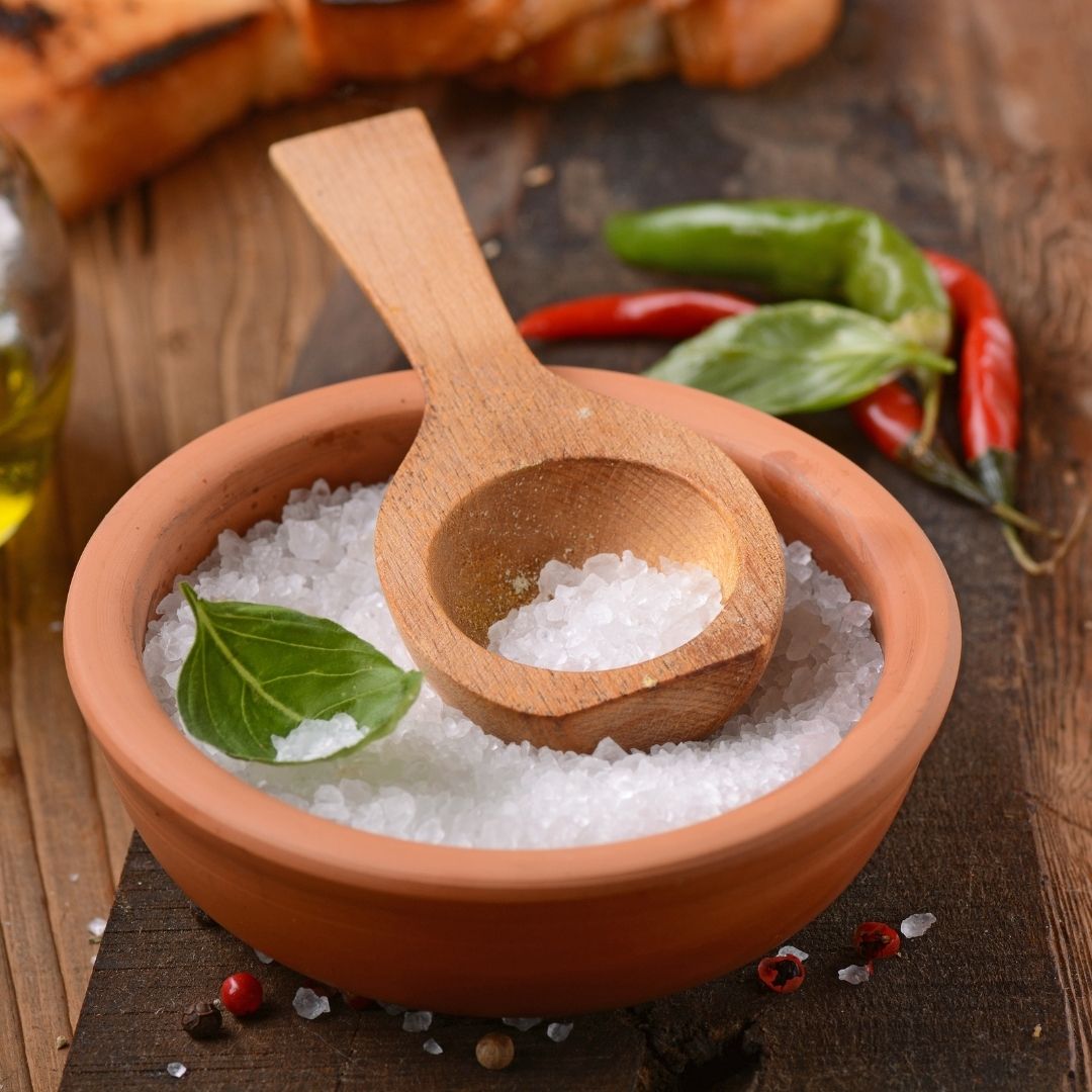 Çankırı Kaya Tuzu (1 Kg) - (İyotsuz Granül İri Beyaz Salamura)