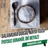 İyotsuz (Granül İri Beyaz) Salamura Doğal Kaya Tuzu (1 Kg)-1