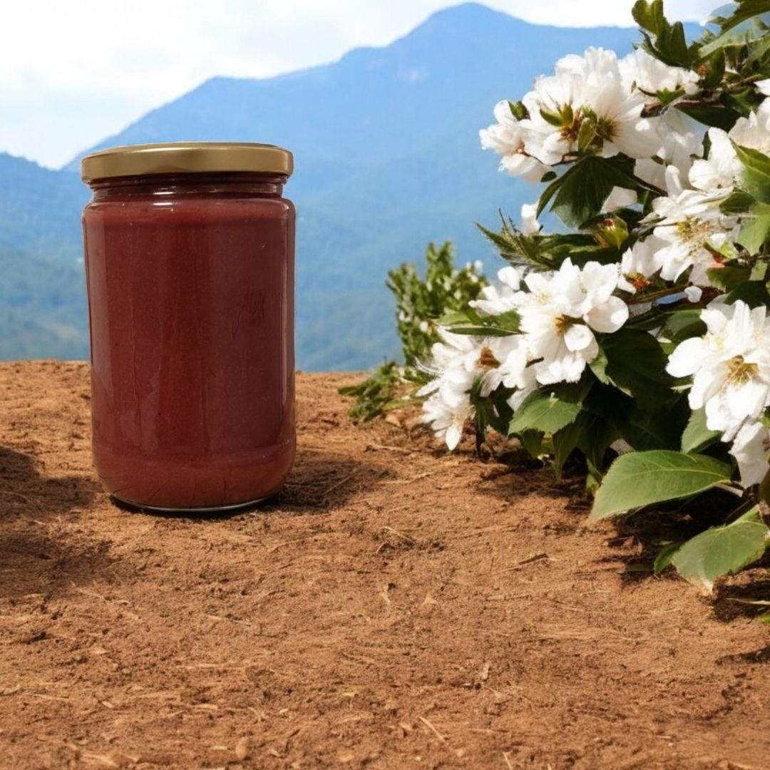 Katkısız Doğal Ev Yapımı Kızılcık Marmelatı (1 Kavanoz 850g)