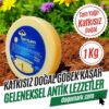 Katkısız Doğal Tam Yağlı Göbek Kaşar Peyniri (1 Kg) (Malakan)