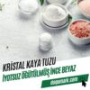 Kristal Kaya Tuzu (1 Kg) - (İyotsuz Öğütülmüş İnce Beyaz)