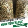 Kurutulmuş Taze Yeşil Fasulye - Kabuk ve Tane Karışık (1 Kg)