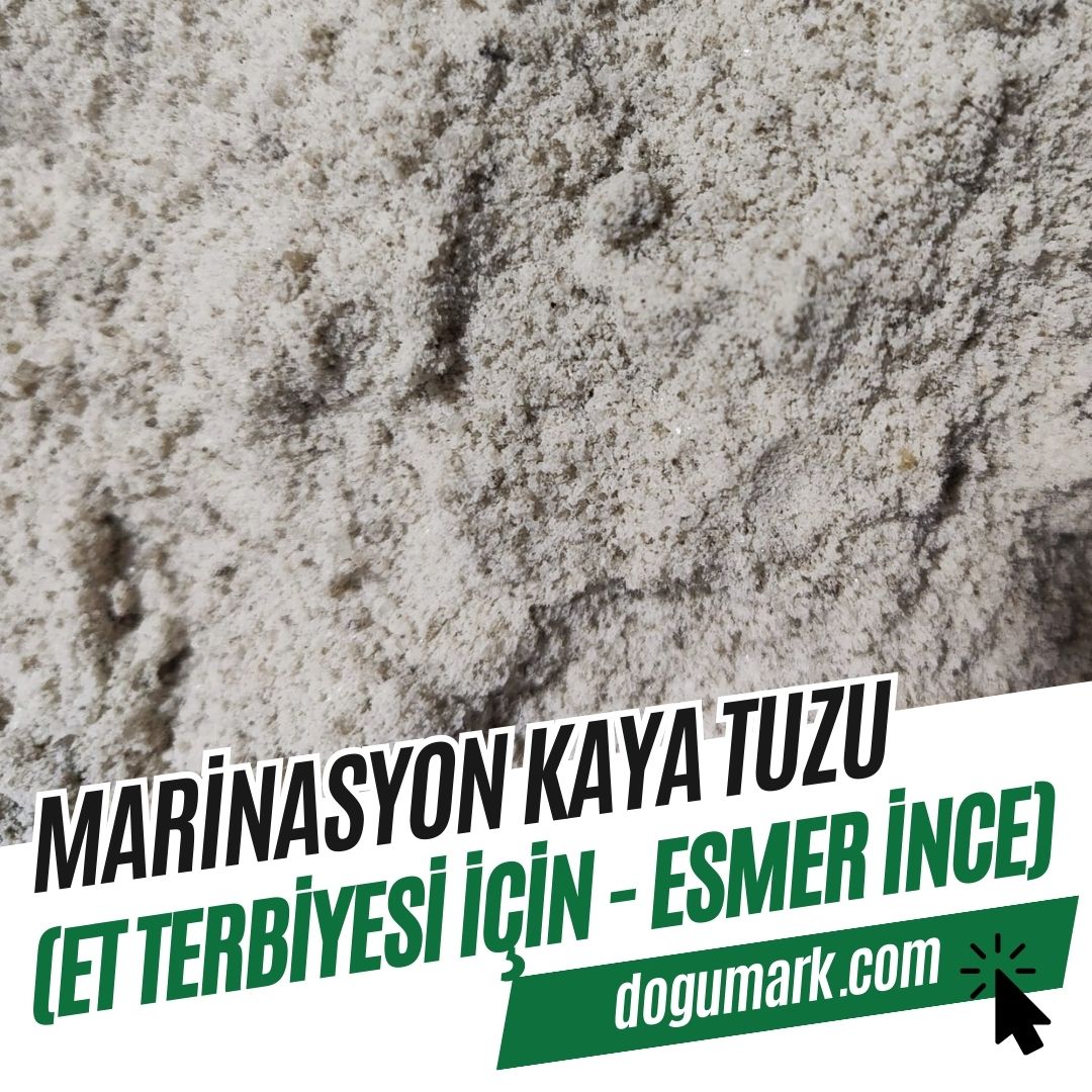 Marinasyon Kaya Tuzu (1 Kg) - (Et Terbiyesi İçin - Esmer İnce)