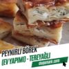 Peynirli Börek (Ev Yapımı) - Tereyağlı (1 Tepsi 3 Kg)