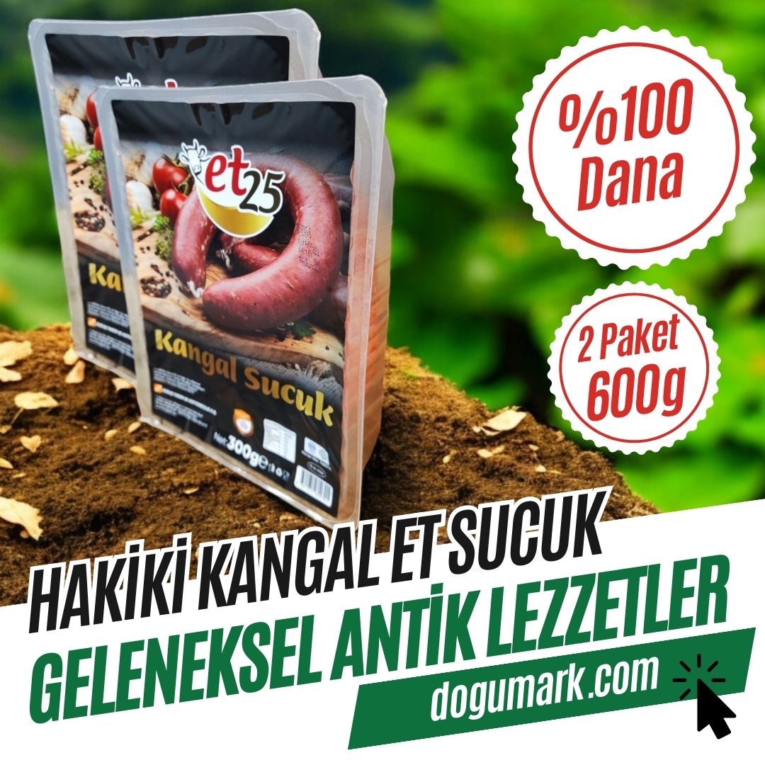 Hakiki Dana Kangal Fermente Et Sucuk 2 Paket (600g)