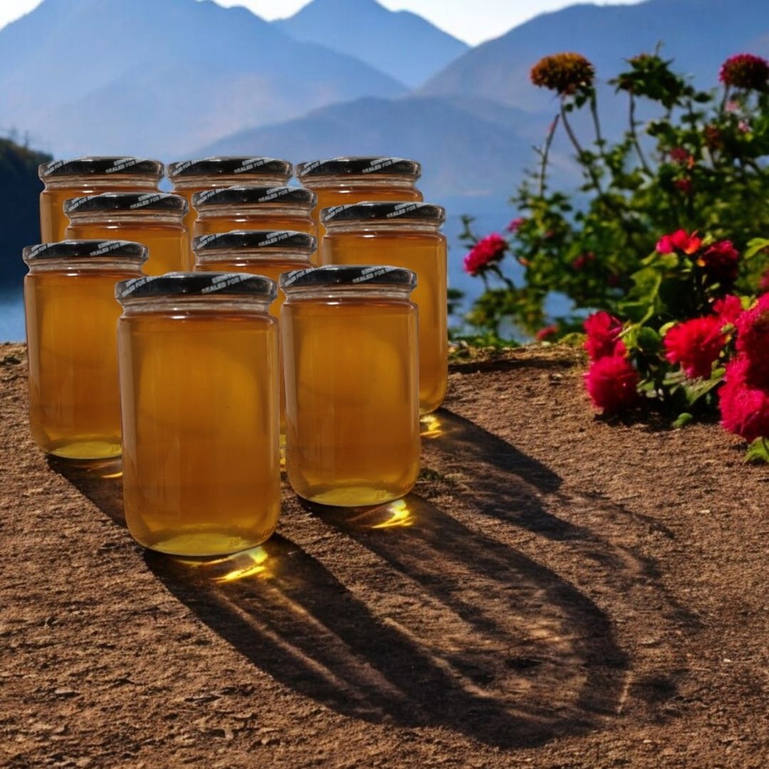 Doğal Yayla Çiçek Süzme Bal (10 Kavanoz 8500g) Dökme