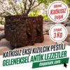 Katkısız Doğal Ekşi Kızılcık Pestili (3 Paket 3 Kg) - Dökme